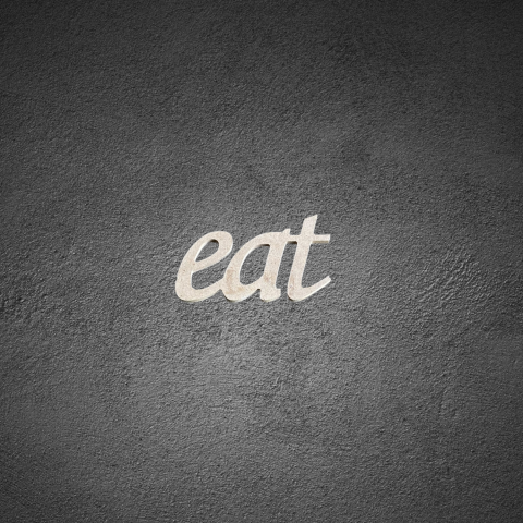 Eat Ahşap Yazı