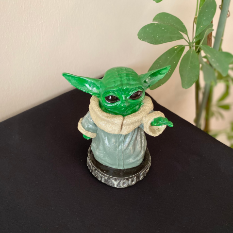 Star Wars Yıldız Savaşları Baby Bebek Yoda Biblo