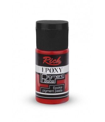 Epoksi Pigment Pasta Opak 25 cc Bayrak Kırmızı