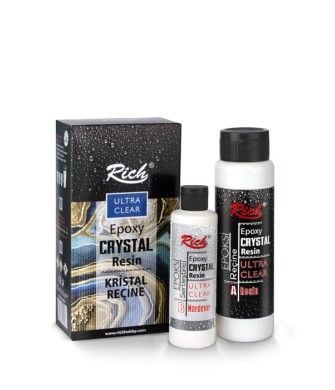 Epoksi Kristal Reçine 500+250 cc Şeffaf