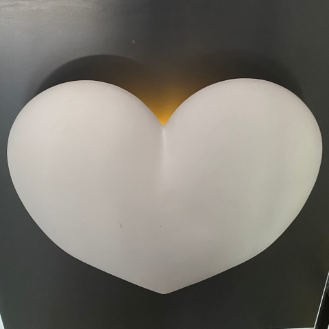 Işıklı Ledli Kalp Duvar Dekor