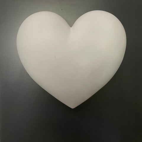 Işıklı Ledli Kalp Duvar Dekor