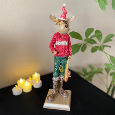 Yılbaşı Dekoru Geyik Adam