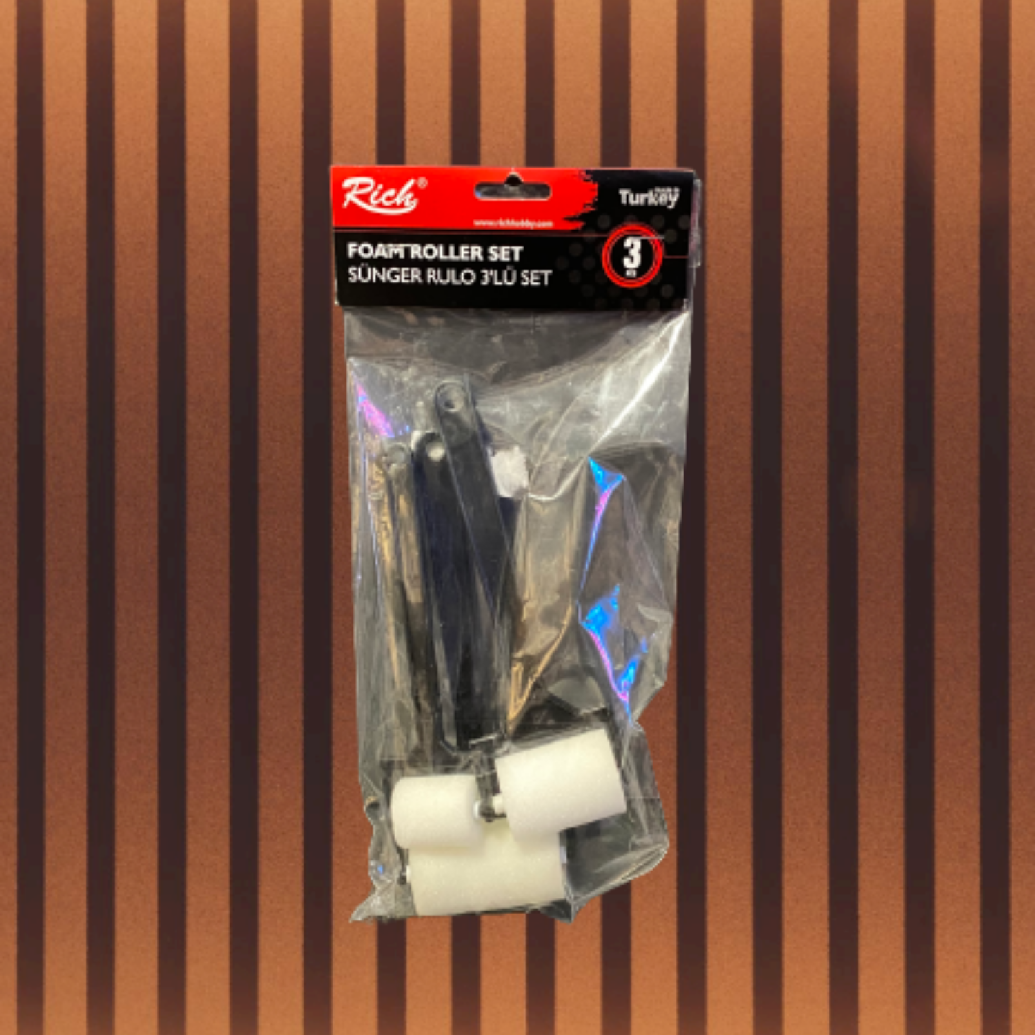 Plastik Saplı Sünger Rulo Karışık Set