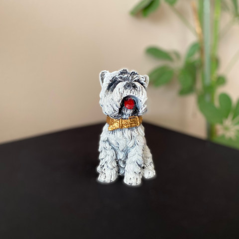 Tüylü Köpek Biblo