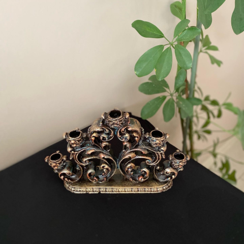 5'li Klasik Şamdan Mumluk