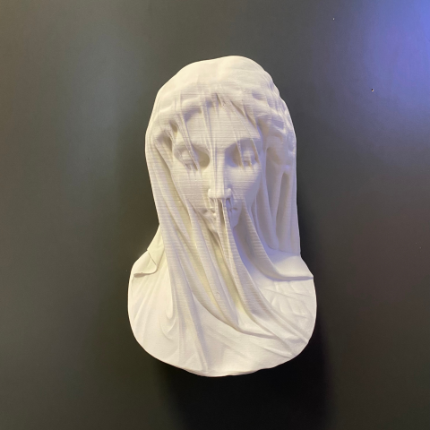 Tüllü Kadın Ham Polyester Duvar Obje