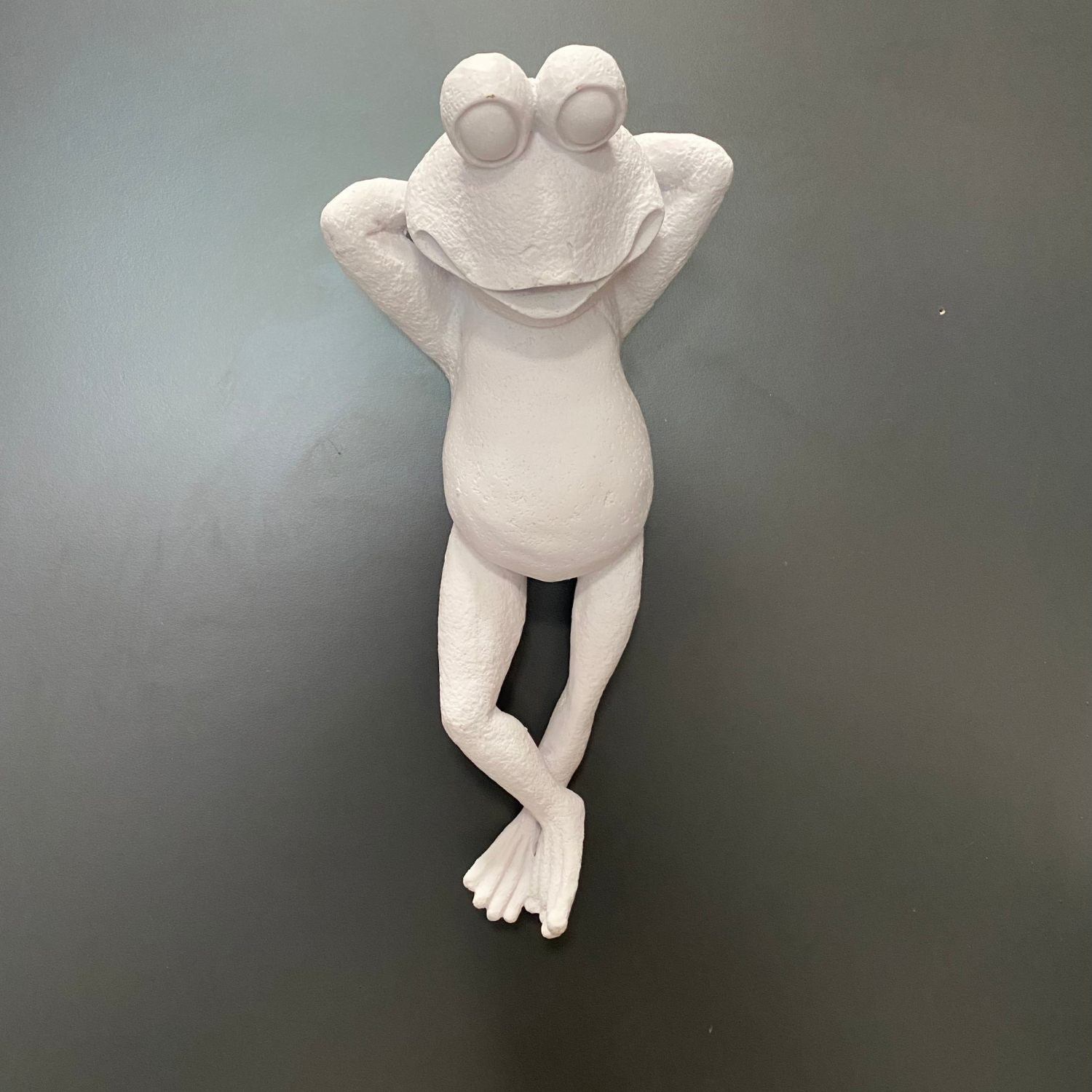 Duvar Dekoru Yatan Kurbağa