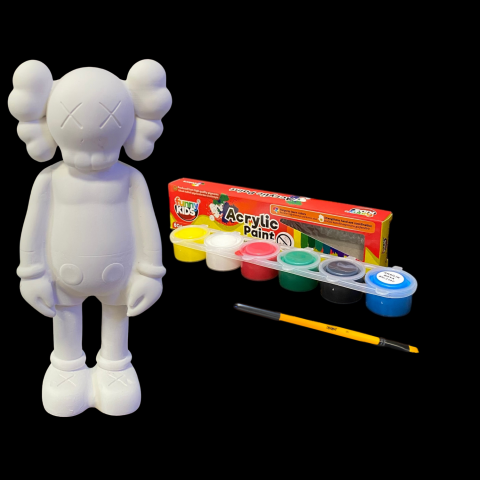 Çocuk Etkinlik Workshop Boyama Setleri Kaws