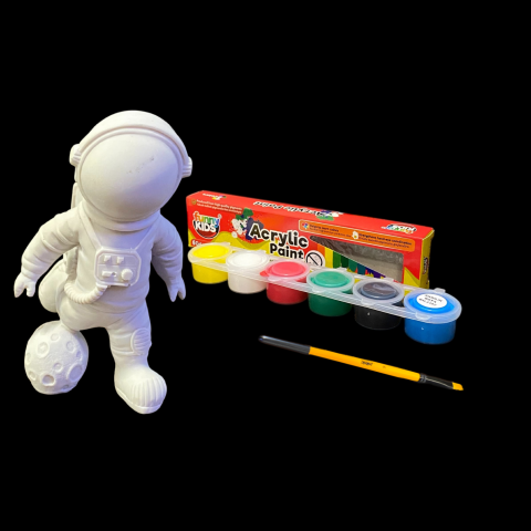 Çocuk Etkinlik Workshop Boyama Setleri Astronot 1