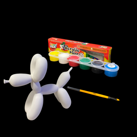 Çocuk Etkinlik Workshop Boyama Setleri Balon Köpek