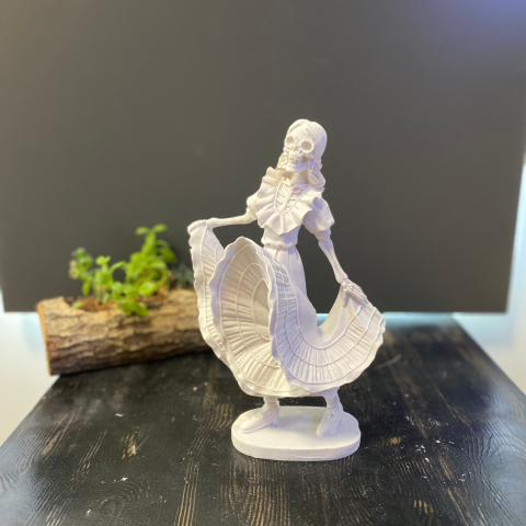Dans Eden İskelet Kadın Biblo