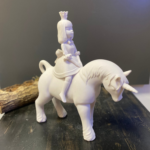 Prenses ve Unicorn Pony