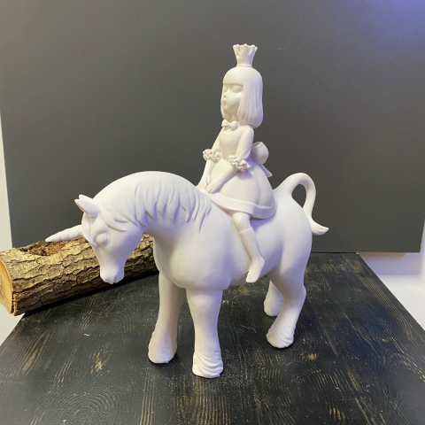 Prenses ve Unicorn Pony