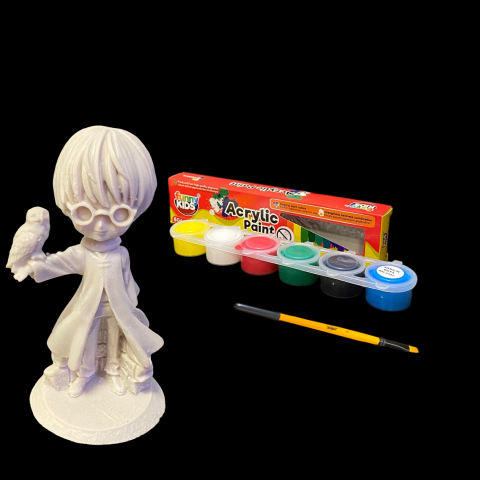 Çocuk Etkinlik Workshop Boyama Seti Harry Potter Baykuşlu