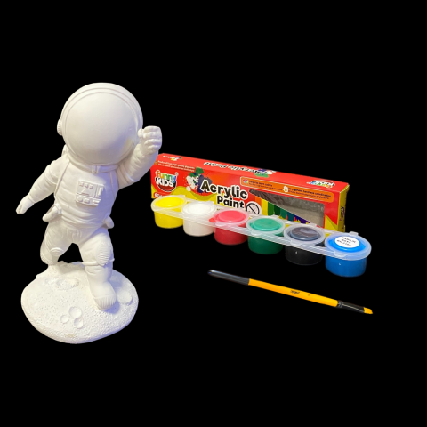 Çocuk Etkinlik Workshop Boyama Seti Astronot 2