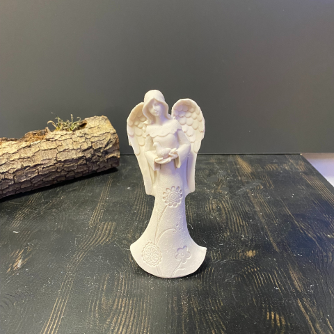 Kuş Tutan Kanatlı Melek