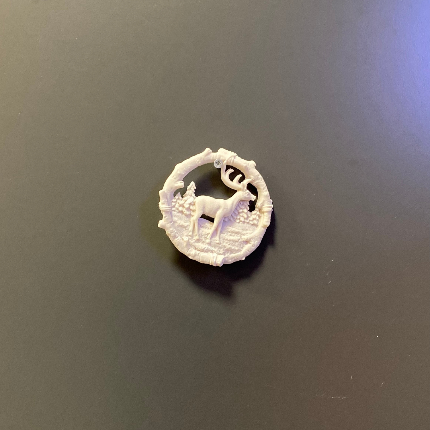 Geyik Detaylı Yılbaşı Çam Ağacı Süsü