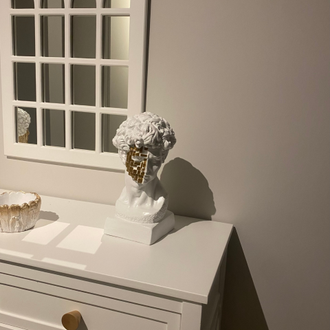 Davud Taşlı Mozaik Yüz Antik Büst