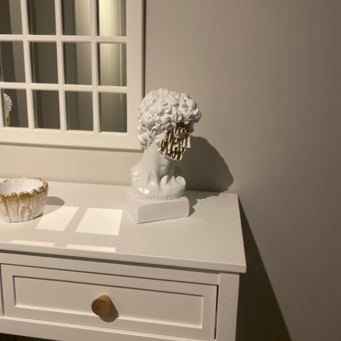 Davud Taşlı Mozaik Yüz Antik Büst