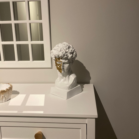 Davud Taşlı Mozaik Yüz Antik Büst