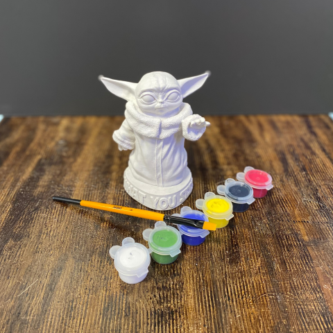 Baby Yoda 6'lı Boya Seti