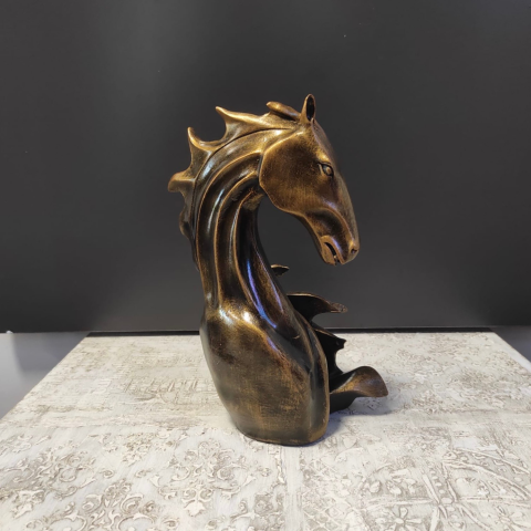 Yeleli At Şaraplık Şişe Tutucu