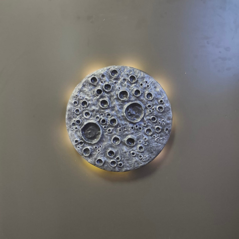 Ay Yüzeyi Ay Dokusu Ledli Duvar Dekoratif Ürün