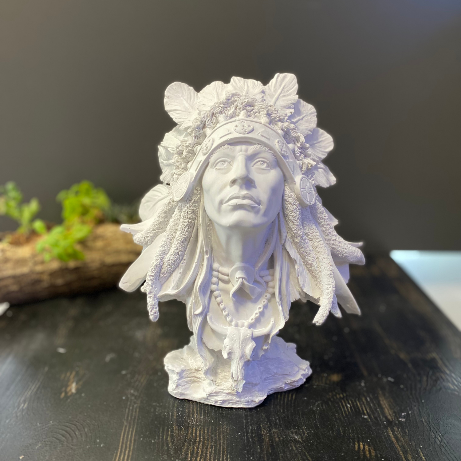 Kızılderili Adam Büst