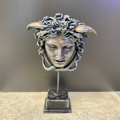 Medusa Büst Heykel Biblo