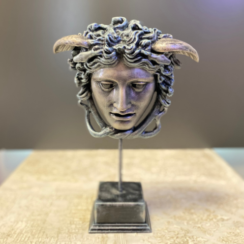 Medusa Büst Heykel Biblo