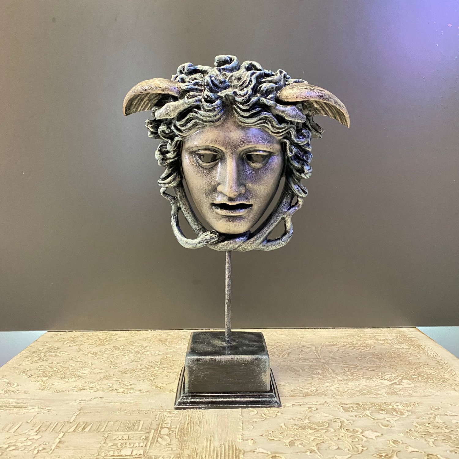 Medusa Büst Heykel Biblo