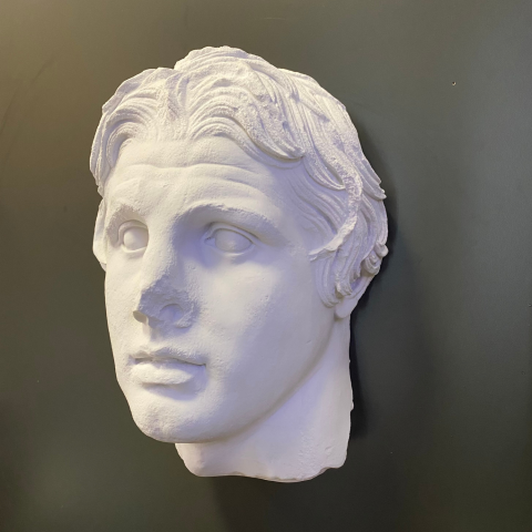 Alexander Büyük İskender Büst Duvar Dekoru
