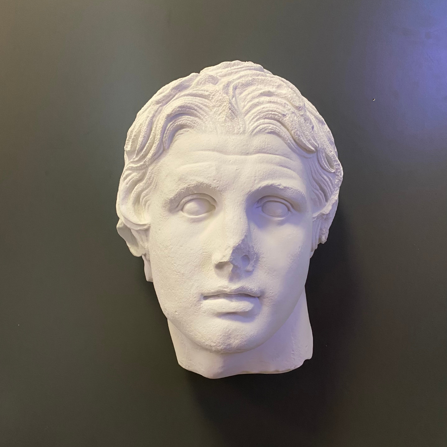 Alexander Büyük İskender Büst Duvar Dekoru