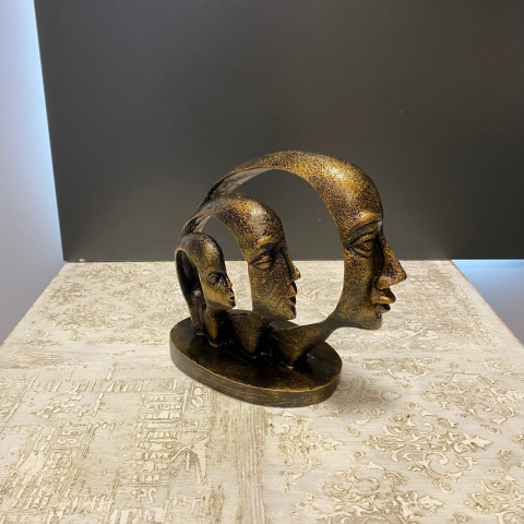 Anne Baba Çocuk 3 Yüzlü Aile Mask