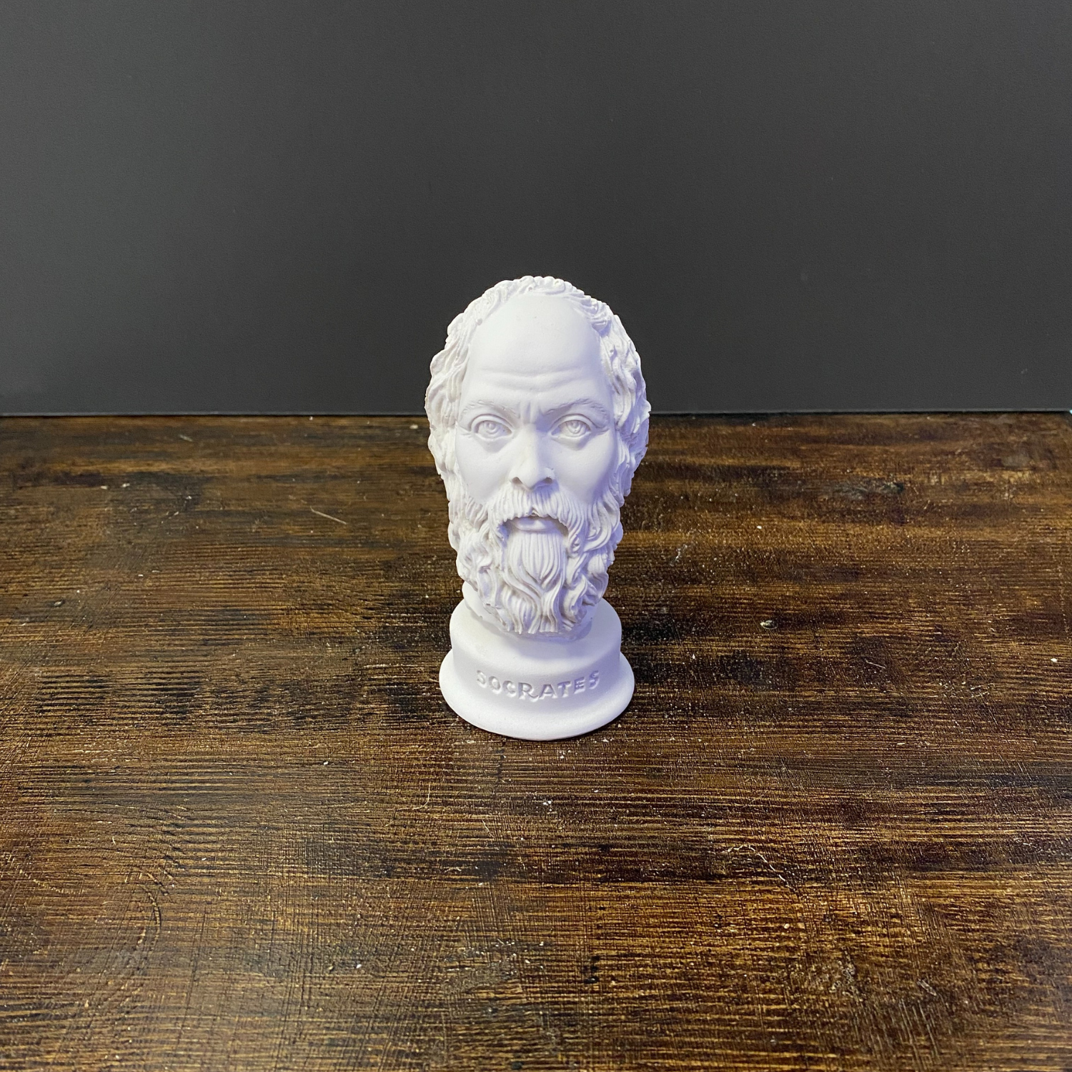 Socrates Büst Ham Polyester Obje