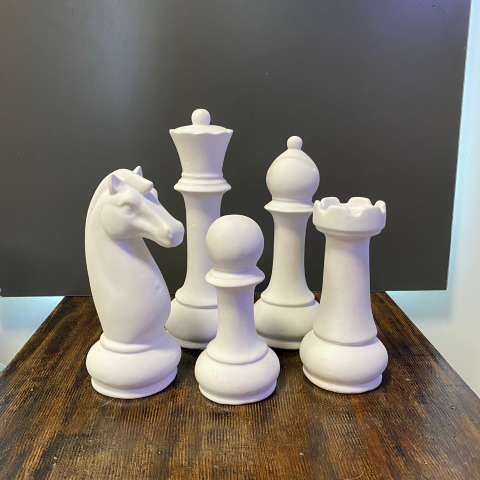 Şah Vezir At Kale Piyon Yeni Satranç Takım