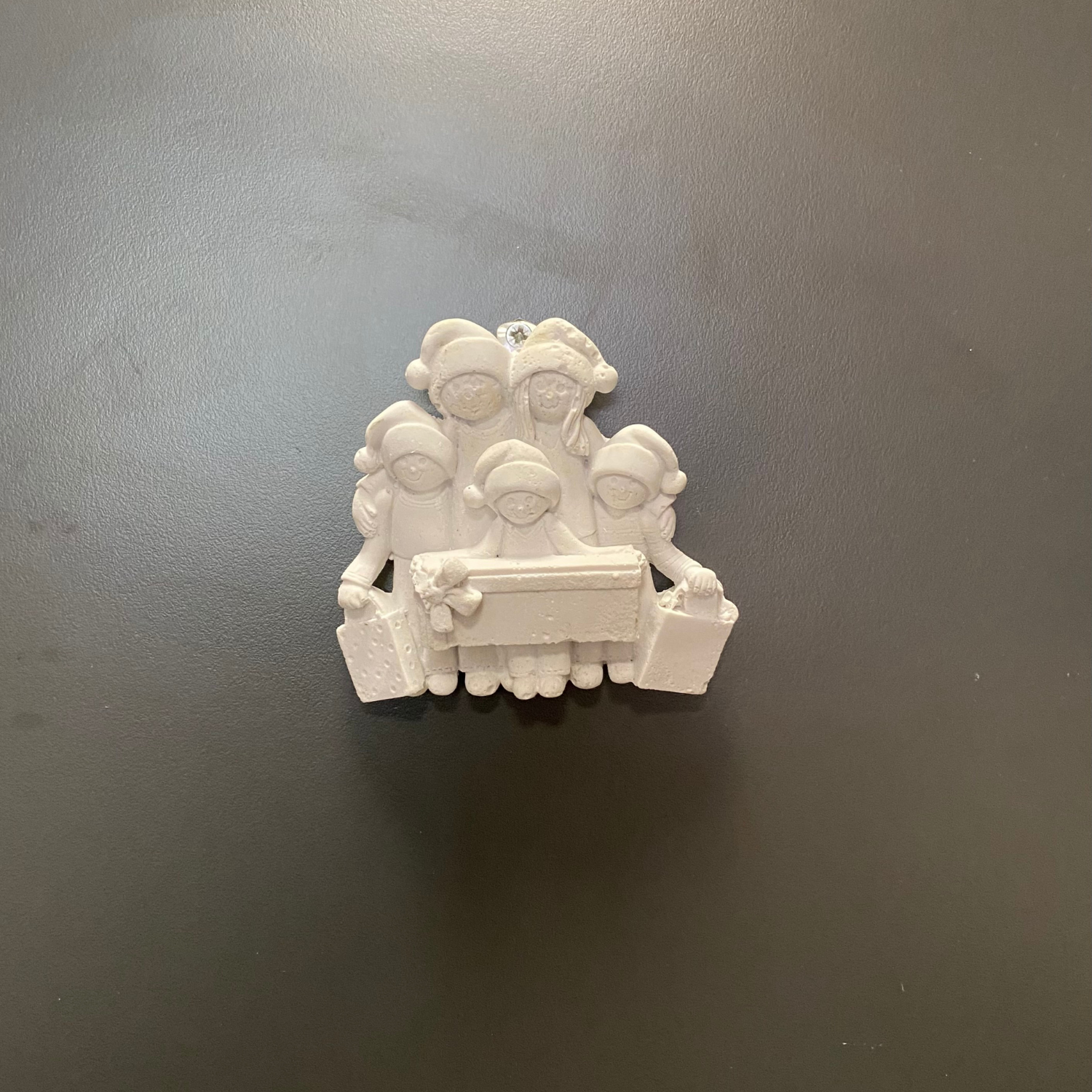 5'li Aile Yılbaşı Kapı Süsü Ağaç Süsü Duvar Süsü