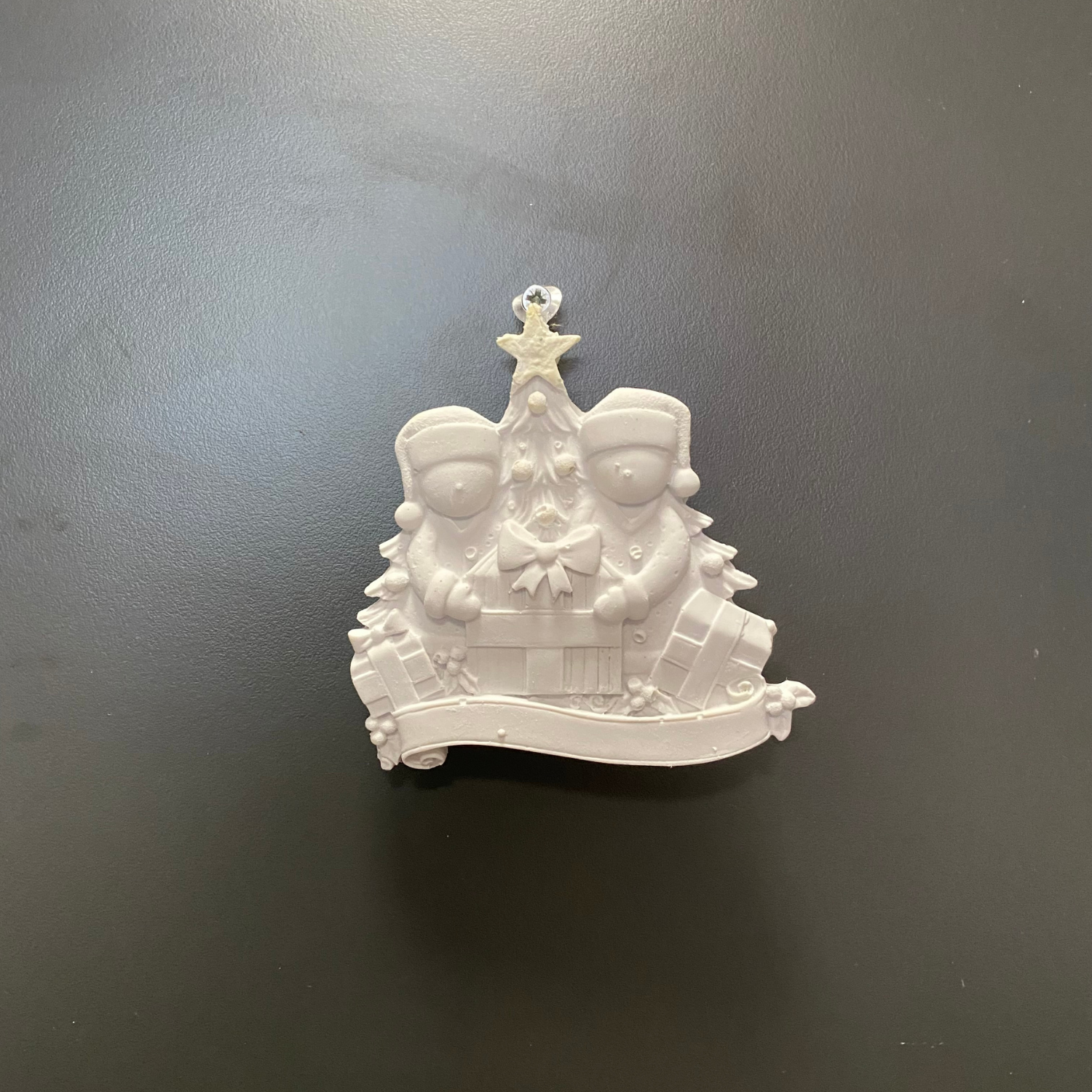 Hediyeli 2 Çocuk Yılbaşı Kapı Süsü Ağaç Süsü Duvar Süsü