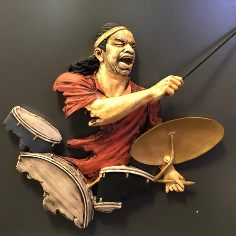 Baterist Duvar Dekoru