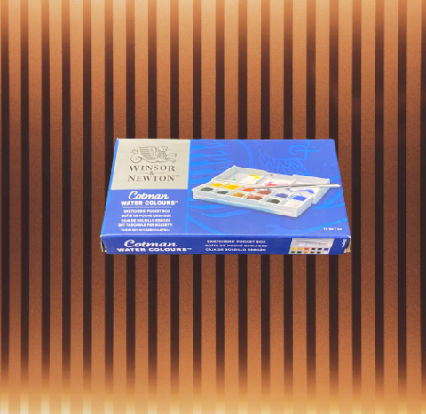Winsor & Newton Sketchers Sulu Boya Cep Tipi 12 Renk