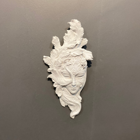 Tavus Kuşlu Küçük Mask