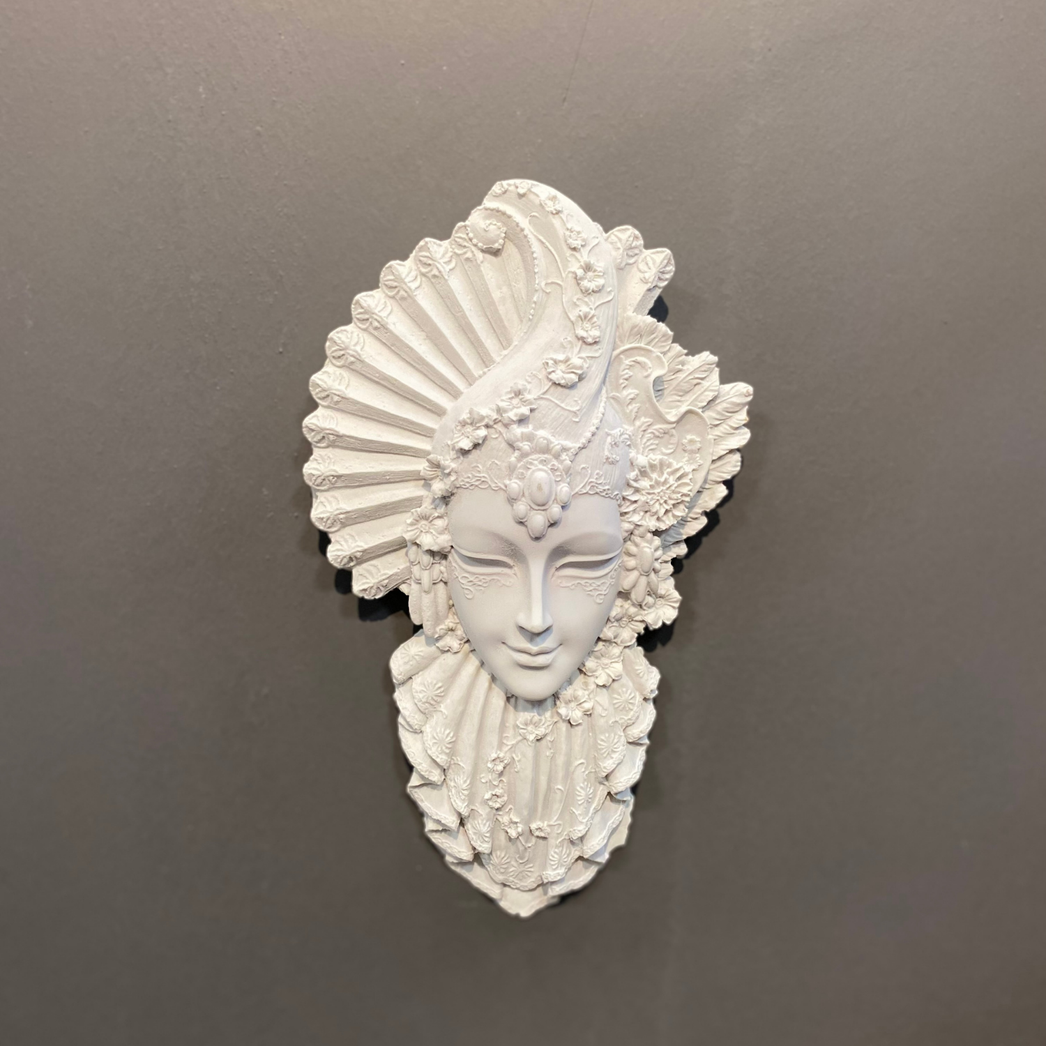 Sağa Yelpazeli Duvar Mask