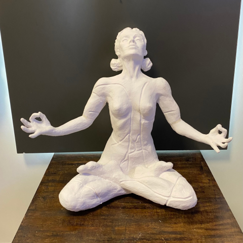 Meditasyon Yapan Kızılderili Kadın