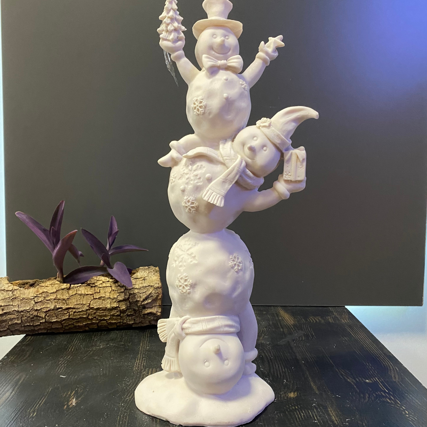 3'lü Neşeli Kardan Adam