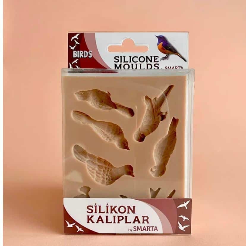 Smarta Silikon Kalıp Kuşlar