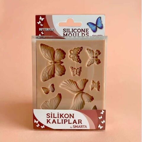 Smarta Silikon Kalıp Kelebekler