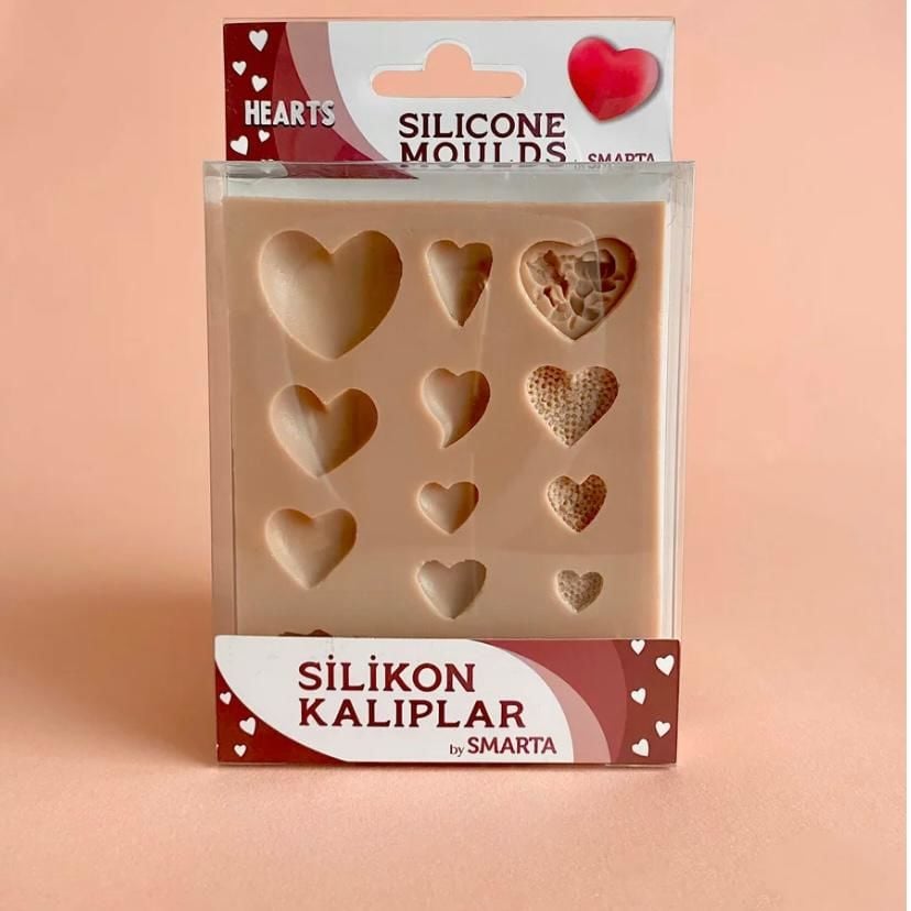 Smarta Silikon Kalıp Kalpler