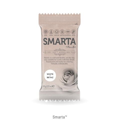 Smarta Modelleme Hamuru 100 Gr Beyaz
