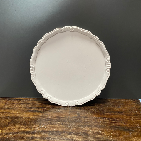 Polyester Yuvarlak Tabak Tepsi Çerçeve Pano